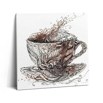 Fotoobraz na plátne 60x60 Šálka plná fantázie