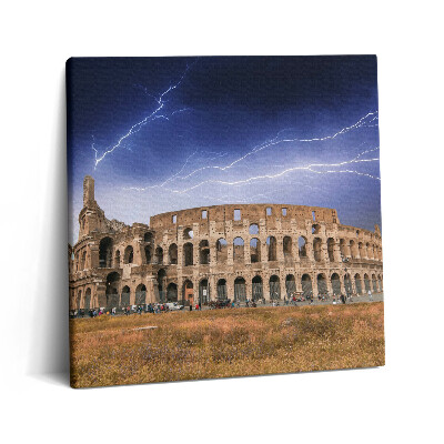Obraz na plátne 60x60 Búrka nad Koloseom