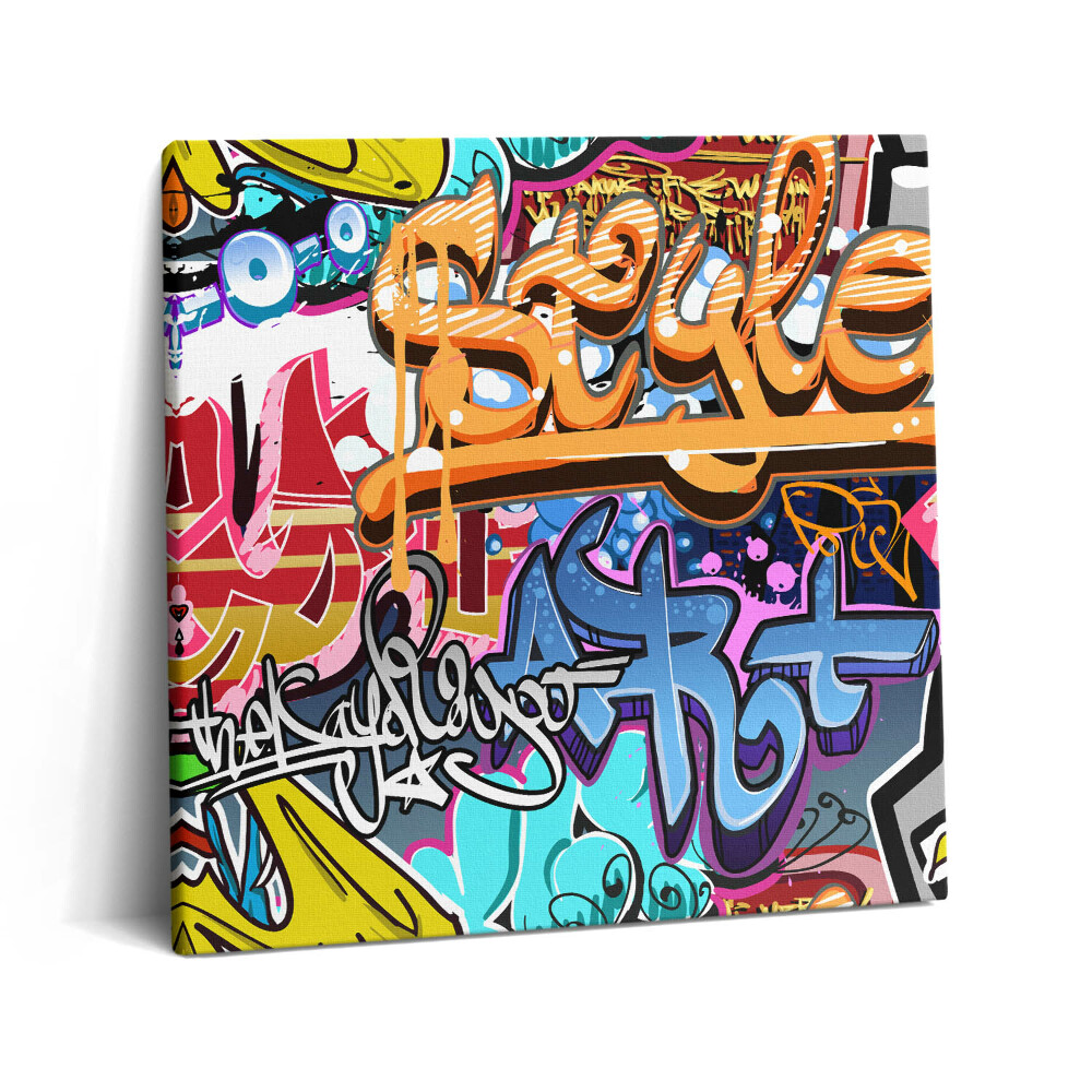 Obraz na plátne 60x60 Ulica farieb a chaosu