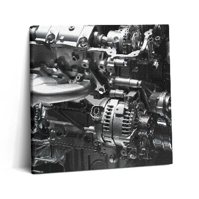 Obraz na plátne 60x60 Mechanická symfónia v kovových tónoch