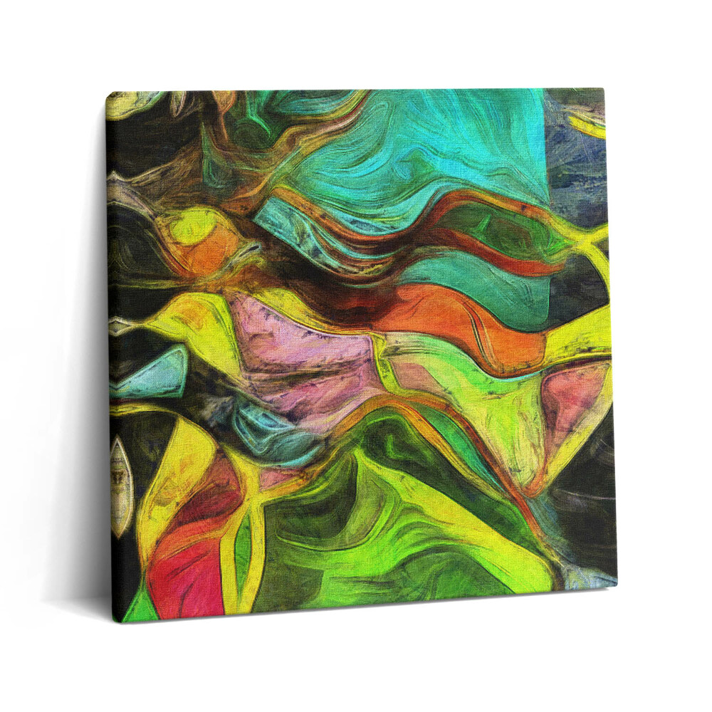 Fotoobraz na plátne 60x60 Vírenie farebných snov