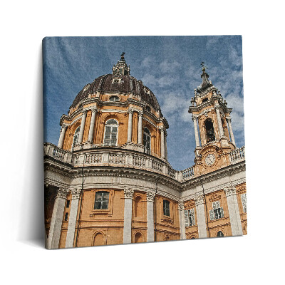 Fotoobraz na plátne 60x60 Katedrála s modrou oblohou