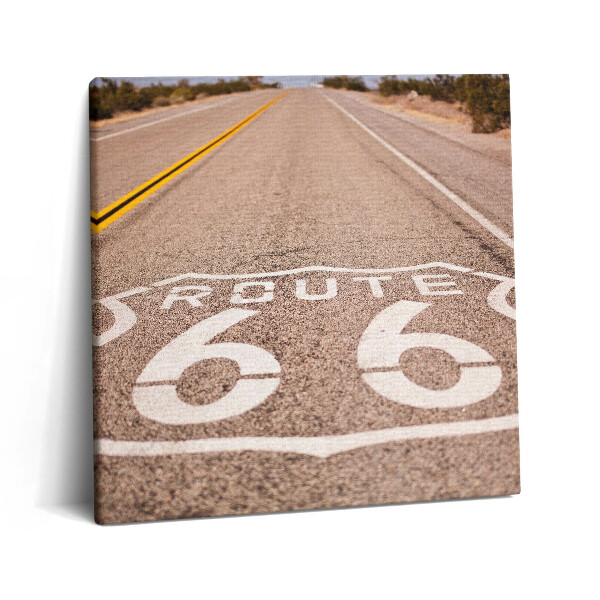 Obraz na plátne 60x60 Cesta nekonečna na Route 66