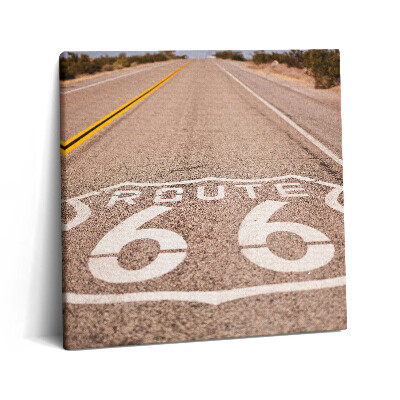 Obraz na plátne 60x60 Cesta nekonečna na Route 66