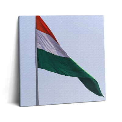 Obraz na plátne 60x60 Vlajka na modrom pozadí