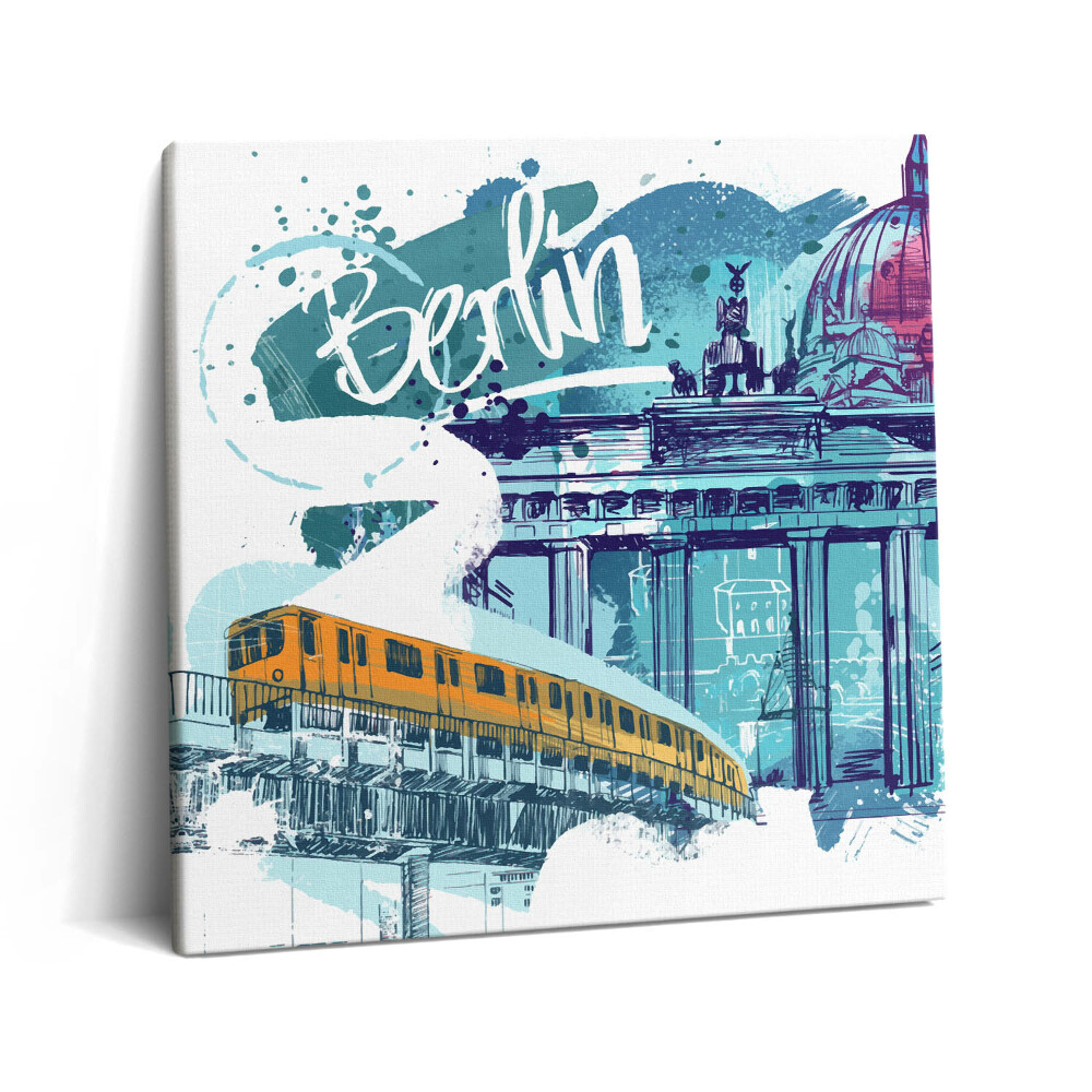 Obraz na plátne 60x60 Berlínsky mestský životný štýl