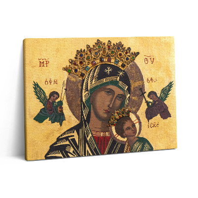 Fotoobraz na plátne 80x60 Panna Mária ustavičnej pomoci