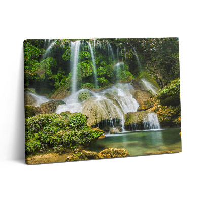 Fotoobraz na plátne 80x60 Divoký prírodný vodopád