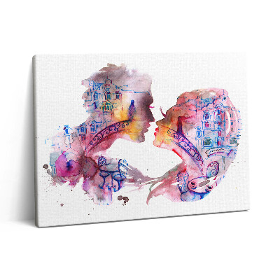 Fotoobraz na plátne 80x60 Dve telá - jedna duša