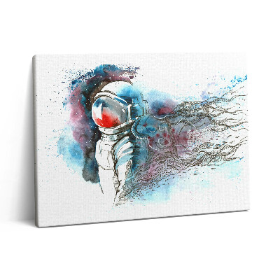 Obraz na plátne 80x60 Abstrakcia astronautov
