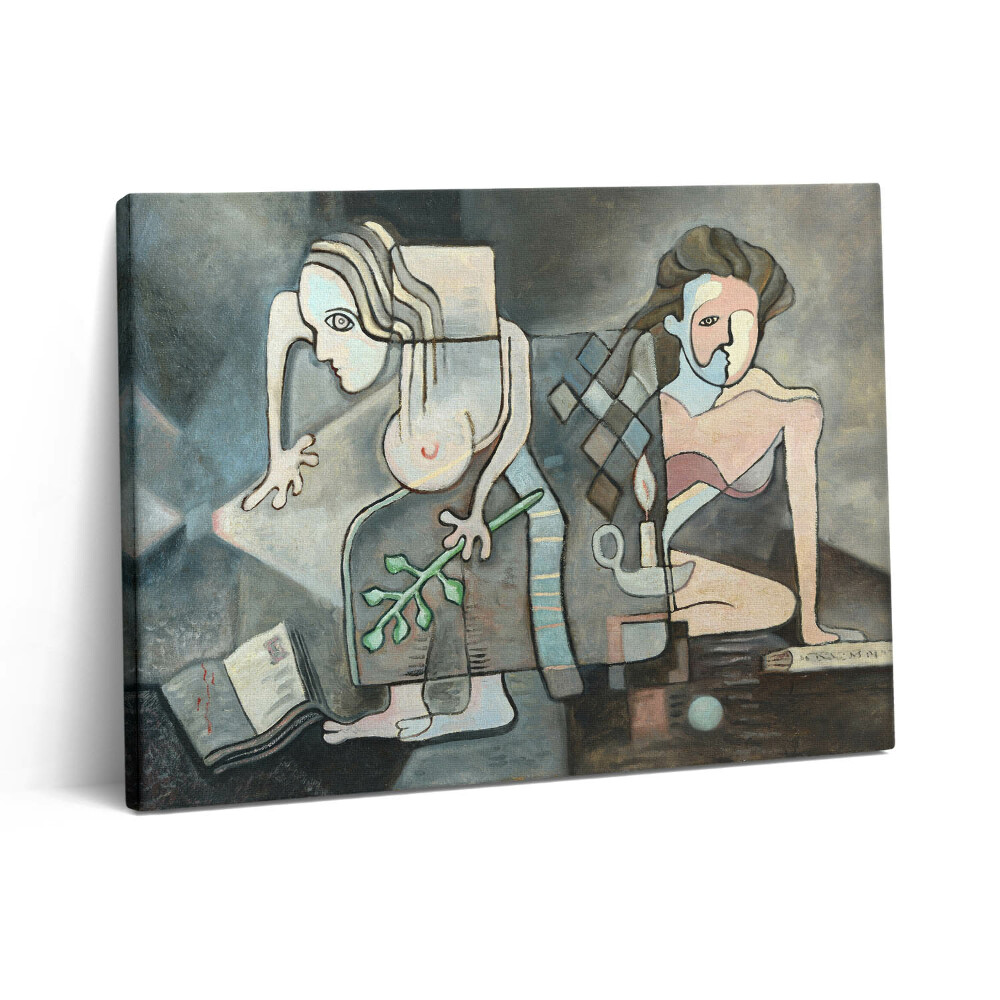 Obraz na plátne 80x60 Žena abstrakcia