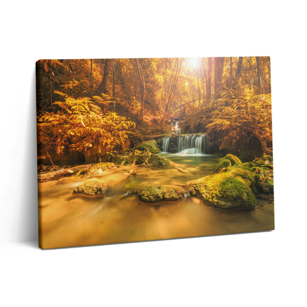 Obraz na plátne 80x60 Vodopád Pugang Chiangrai Thajsko