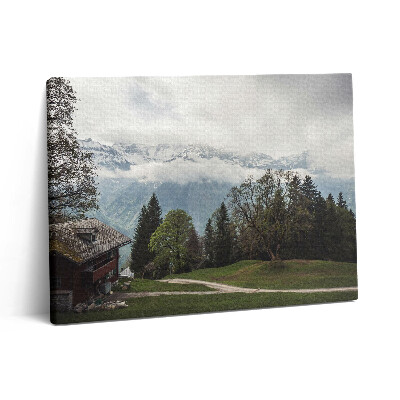 Fotoobraz na plátne 80x60 Malebný výhľad na hory