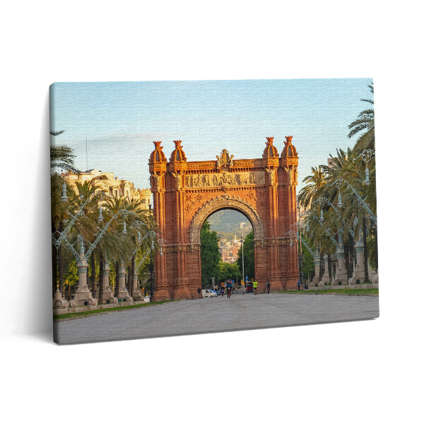 Obraz na plátne 80x60 Arc de Triomphe Barcelona Katalánsko