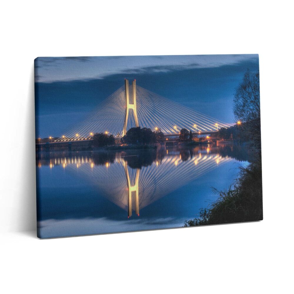 Obraz na plátne 80x60 Most Rędziński Wrocław