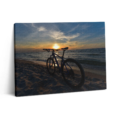 Obraz na plátne 80x60 Bicykel na Baltskom mori