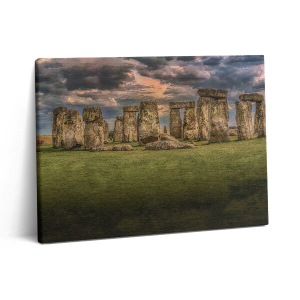 Fotoobraz na plátne 80x60 Stonehenge Nimbostratus