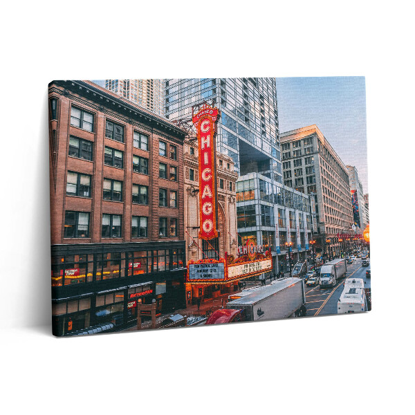 Fotoobraz na plátne 80x60 Fotografie budov v Chicagu