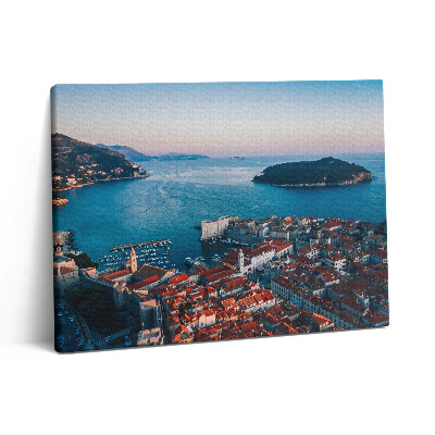 Fotoobraz na plátne 80x60 Vidieť v Chorvátsku