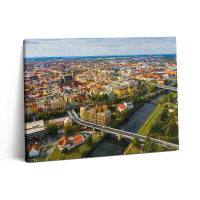 Obraz na plátne 80x60 Krajina mesta Plzeň