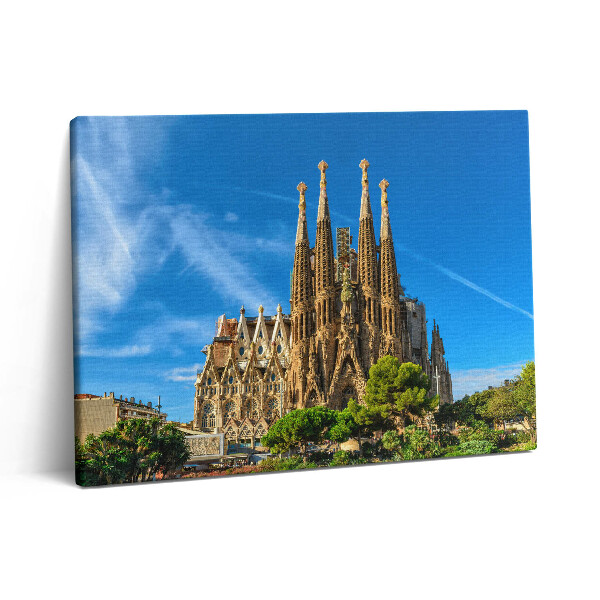 Obraz na plátne 80x60 Katedrála Sagrada Familia