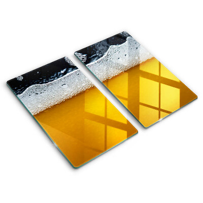 Kryt na sporák dvojitý 2 kusy Pivná pena