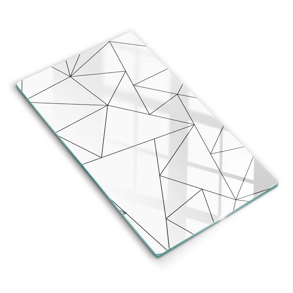 Krycia doska na sporák Geometrické línie a tvary