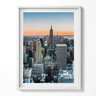 Obraz v ráme Pohľad na architektúru New Yorku