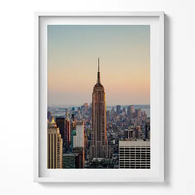 Obraz v ráme Panoráma New Yorku