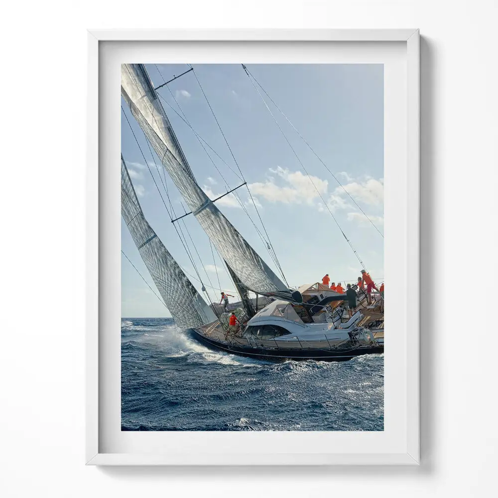 Obraz v ráme Regata plachetníc