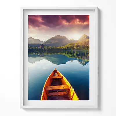 Obraz v ráme Národný park Štrbské Pleso Slovensko