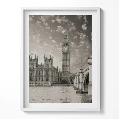 Obraz v ráme Londýn Big Ben