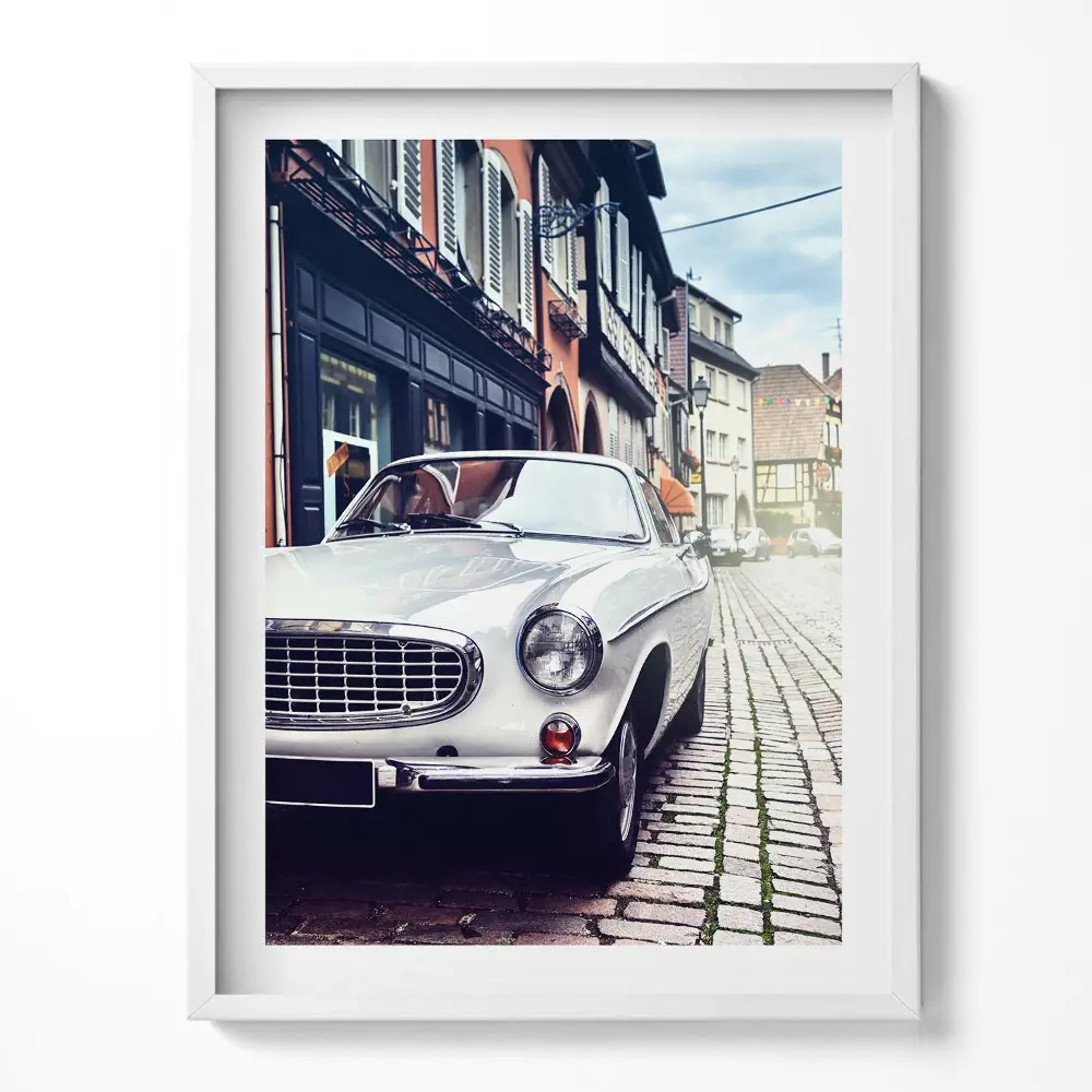 Obraz v ráme Retro auto