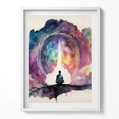 Obraz v ráme Meditačný životný štýl