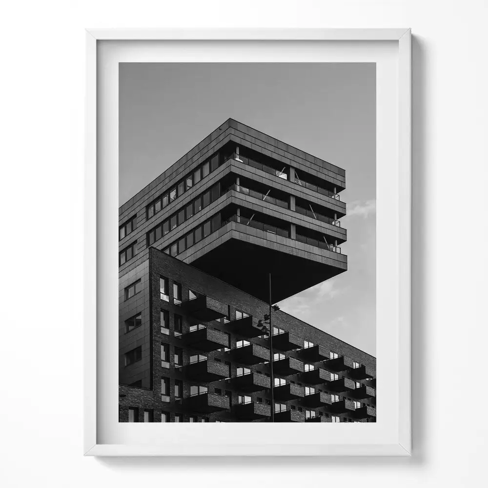 Obraz v ráme Architektúra v Amsterdame