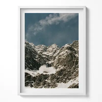 Obraz v ráme Pohorie Berchtesgadener Watzmann