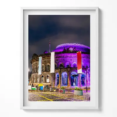 Obraz v ráme Leeds Corn Exchange v Anglicku