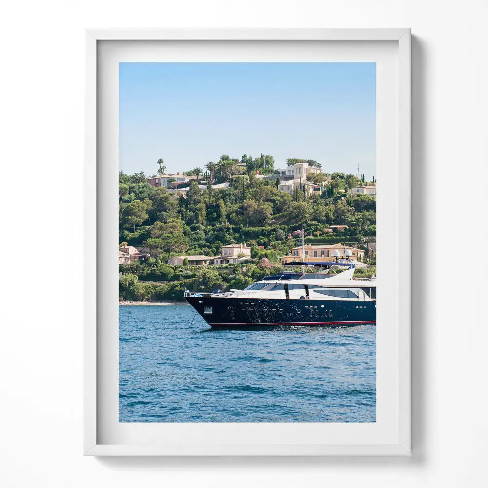 Obraz v ráme Saint-Tropez Provence vo Francúzsku