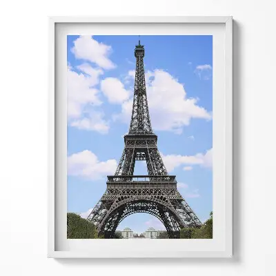 Obraz v ráme Eiffelova veža v Paríži, Francúzsko
