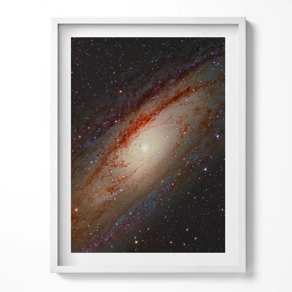 Obraz v ráme Vesmírna galaxia a hviezdy