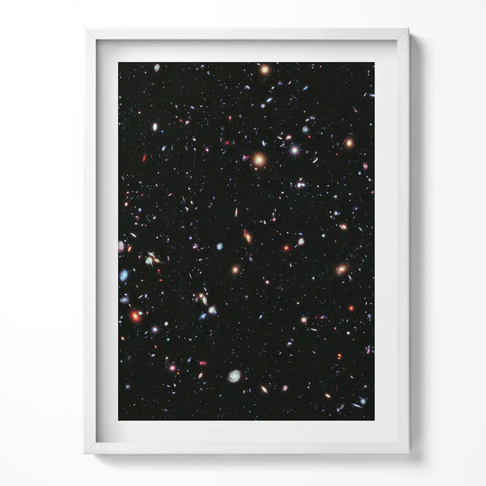 Obraz v ráme Fotografia NASA hviezdny vesmír