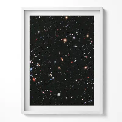 Obraz v ráme Fotografia NASA hviezdny vesmír