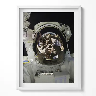 Obraz v ráme Astronaut vo vesmíre NASA