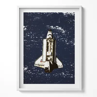 Obraz v ráme Kozmická loď NASA