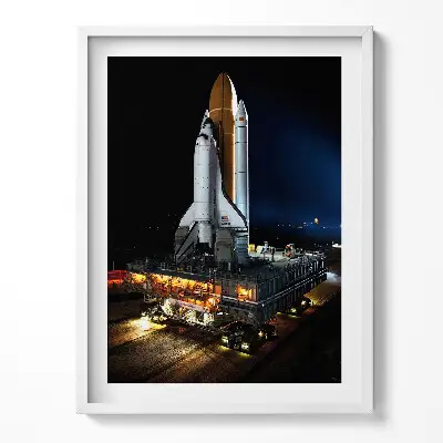 Obraz v ráme Vesmírna raketa NASA