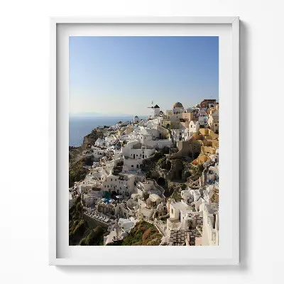 Obraz v ráme Architektúra v Santorini