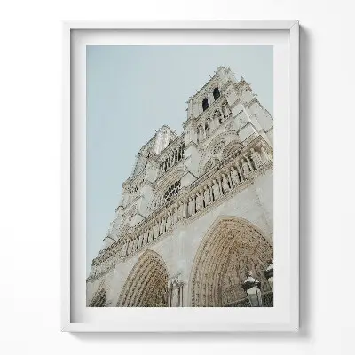 Obraz v ráme Katedrála Notre-Dame v Paríži