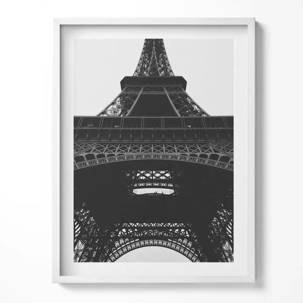 Obraz v ráme Panoráma Eiffelovej veže v Paríži