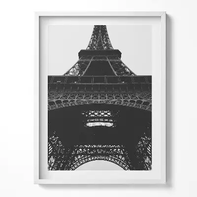 Obraz v ráme Panoráma Eiffelovej veže v Paríži
