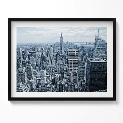 Obraz s rámom Pohľad na New York